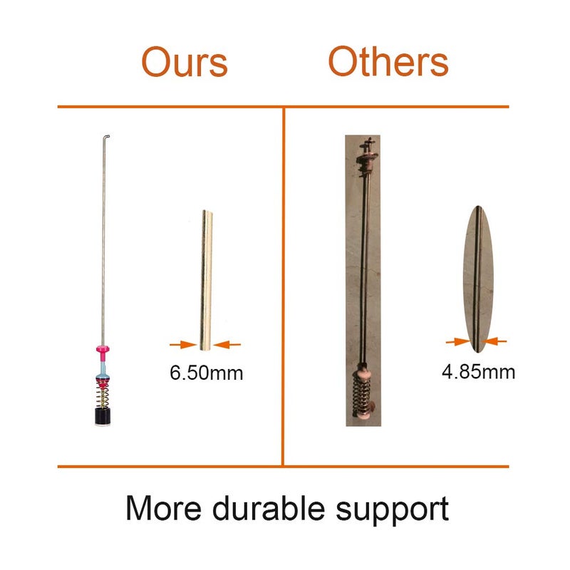 MONKEMON Upgraded DC97-05280W Washer Damper Suspension Rods| Washer Shock Absorber| Replace AP5966911 DC97-05280 DC97-16350 DC97-18610 Series| Compatible with Samsung wa50r5400a etc - Image 2